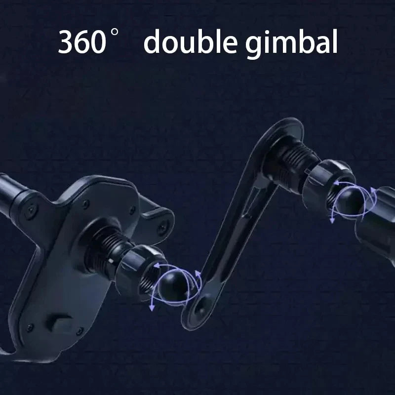 Gravity Lock Car Vent Phone Mount – One-Hand Operation 360° Adjustable Holder