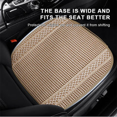 Universal Ice Silk Cooling Car Seat Cushion – Anti-Slip Breathable Seat Protector (1Pc)