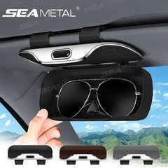 Car Sun Visor Sunglasses Holder – Extra-Large Anti-Scratch Hard Protection Case