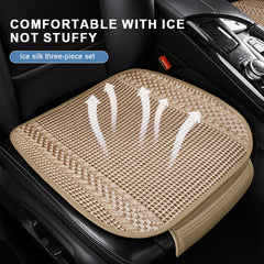 Universal Ice Silk Cooling Car Seat Cushion – Anti-Slip Breathable Seat Protector (1Pc)