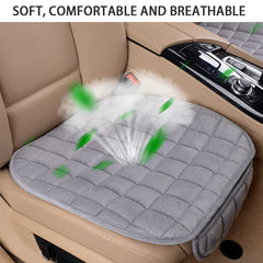 Soft Plush Car Seat Cover – Skin-Friendly Anti-Slip Automotive Seat Cushion for Sedan & SUV