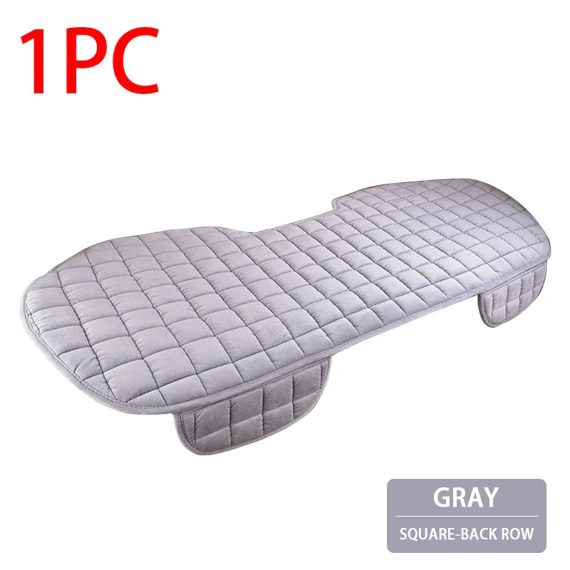 Soft Plush Car Seat Cover – Skin-Friendly Anti-Slip Automotive Seat Cushion for Sedan & SUV
