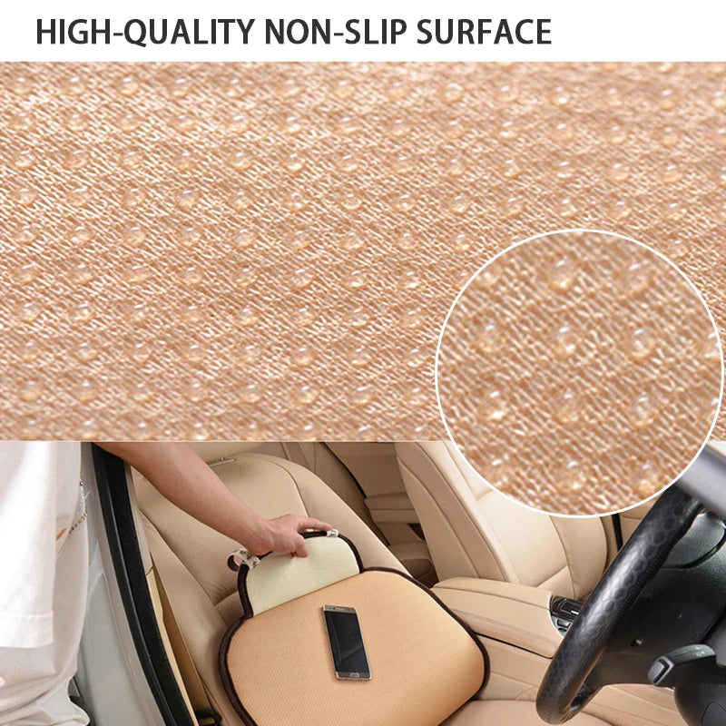 Soft Plush Car Seat Cover – Skin-Friendly Anti-Slip Automotive Seat Cushion for Sedan & SUV