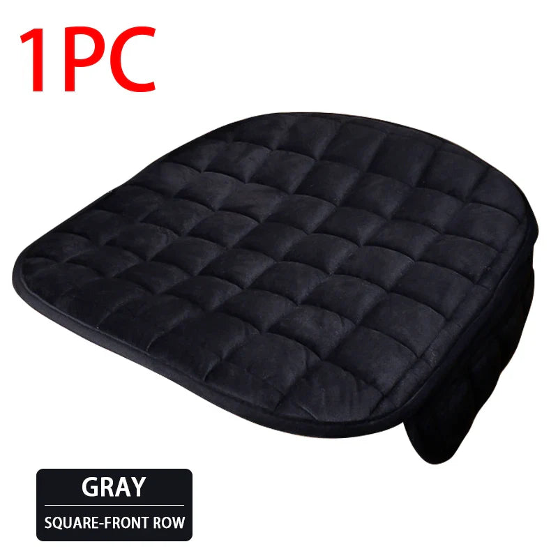 Soft Plush Car Seat Cover – Skin-Friendly Anti-Slip Automotive Seat Cushion for Sedan & SUV