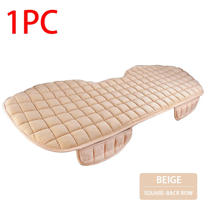 Soft Plush Car Seat Cover – Skin-Friendly Anti-Slip Automotive Seat Cushion for Sedan & SUV