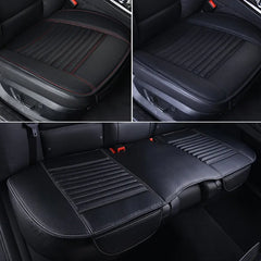 Universal PU Leather Car Seat Cover – Waterproof Anti-Slip Vehicle Seat Cushion Protector