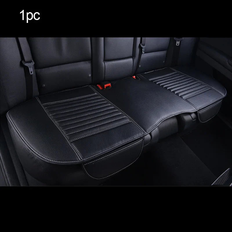 Universal PU Leather Car Seat Cover – Waterproof Anti-Slip Vehicle Seat Cushion Protector