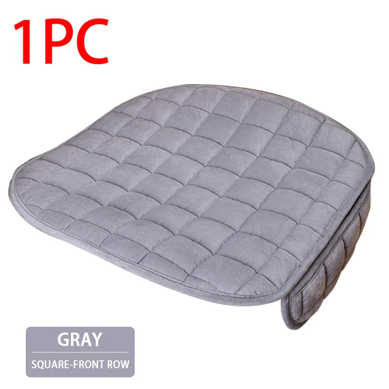 Soft Plush Car Seat Cover – Skin-Friendly Anti-Slip Automotive Seat Cushion for Sedan & SUV
