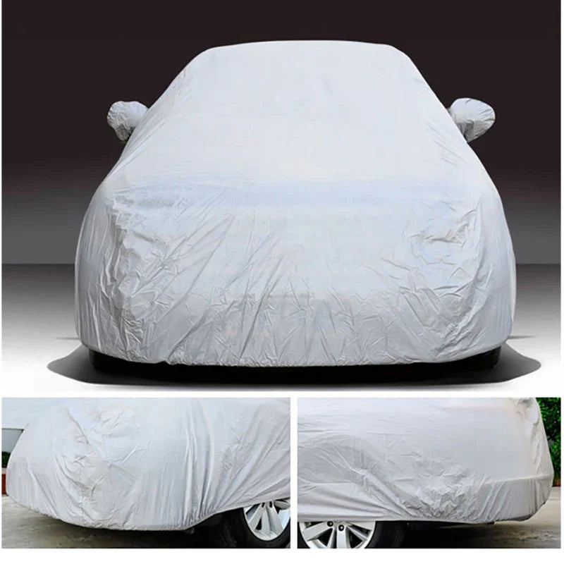 All-Weather Full Car Protective Cover – UV Resistant, Dustproof Outdoor/Indoor Cover for Sedan SUV