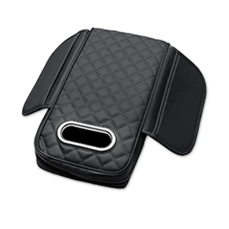 Thickened Car Armrest Cover – Memory Foam Center Console Cushion with Tissue Holder