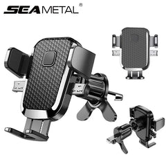 Stable Hook Car Air Vent Phone Mount – 360° Adjustable Smartphone Navigation Holder