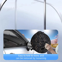 Foldable Windshield Sunshade – Thick 5-Layer Sun Protection Cover for Sedan SUV MPV