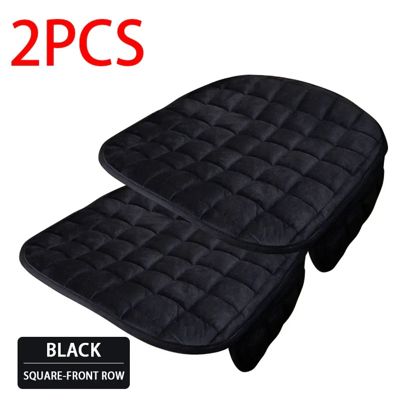 Soft Plush Car Seat Cover – Skin-Friendly Anti-Slip Automotive Seat Cushion for Sedan & SUV