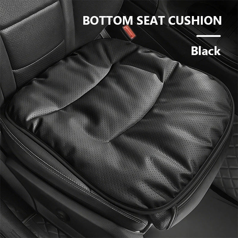 Funda de invierno para asiento de coche – Cojín grueso térmico de felpa antideslizante para sedán y SUV