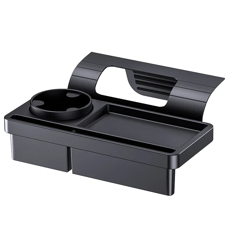 Car Side Door Organizer – Large Load-Bearing Hanging Storage Box with Cup & Phone Holder