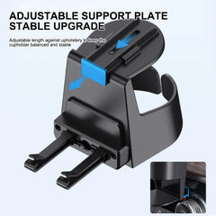 Universal Car Vent Cup Holder – Adjustable Stable Bottle Mount for Cold Drinks