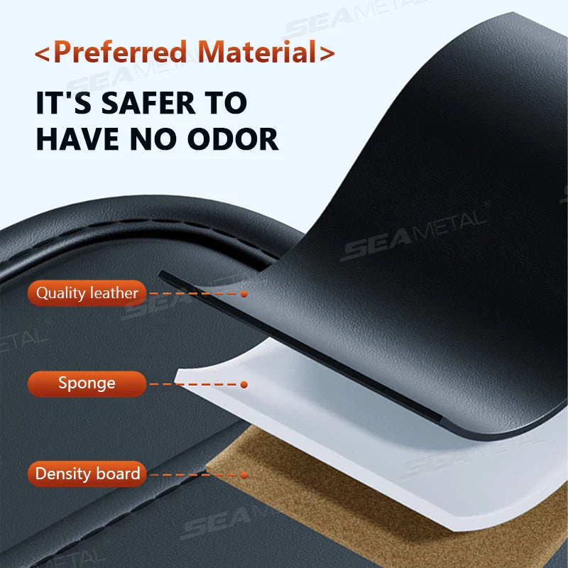 Draagbaar Laptopblad voor Autostuur – Opvouwbare Opbergorganizer met Meerdere Zakken