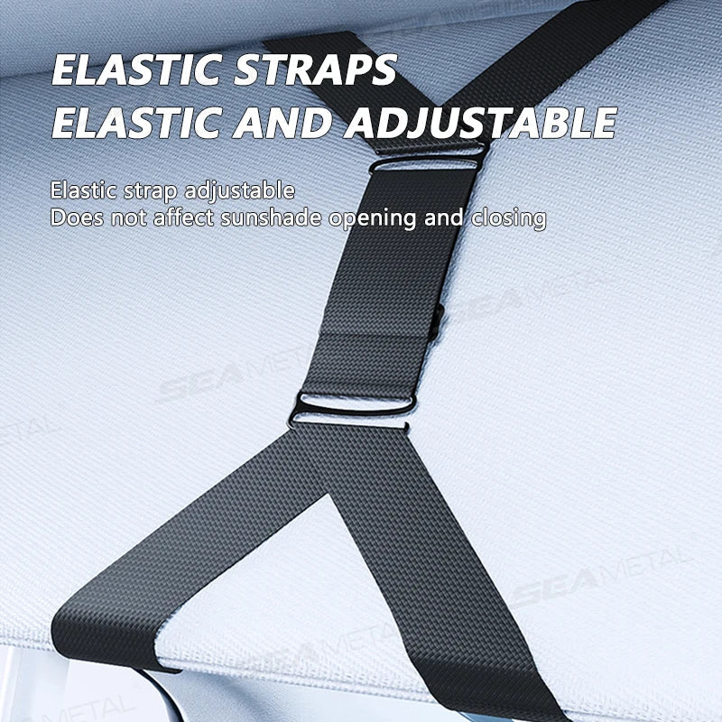 Universal Car Visor Storage Pouch – Multi-Pocket Organizer for SUV Sedan Truck