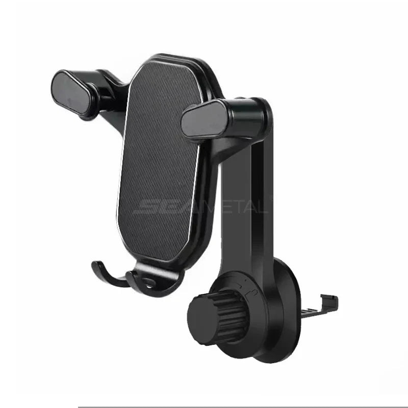 Gravity Lock Car Vent Phone Mount – One-Hand Operation 360° Adjustable Holder