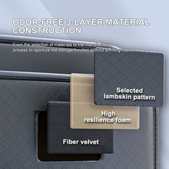 Multifunctionele auto-achterbankorganizer – Opbergtas met 8 vakken en bekerhouder