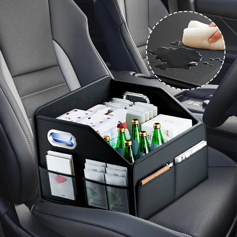 Opvouwbare Kofferbak Organizer – 22,5L Waterdichte Slijtvaste Opbergdoos met 6 Vakken