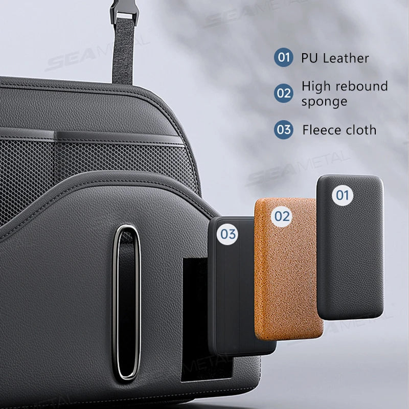 Auto Achterbank Organizer – Multifunctionele Opbergtas voor Achterbank met Netvak & Tissuehouder