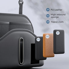 Auto Achterbank Organizer – Multifunctionele Opbergtas voor Achterbank met Netvak & Tissuehouder