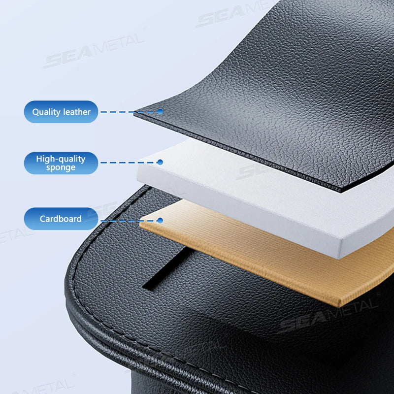 Universal Car Visor Storage Pouch – Multi-Pocket Organizer for SUV Sedan Truck