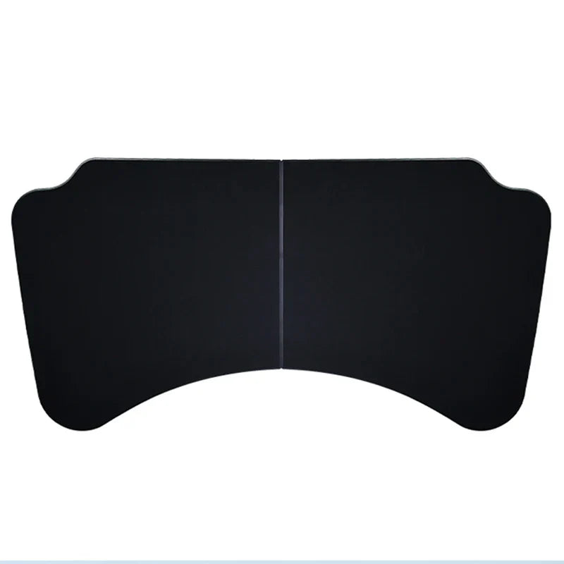 Foldable Car Laptop Tray Table – Stable Large Load-Bearing Dining Board with Drink Holder