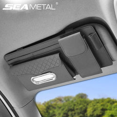 Premium Auto Sun Visor Storage Bag – Multi-Function Organizer with Tissue Holder