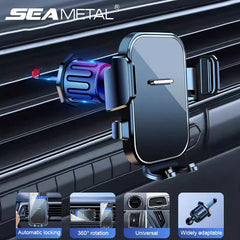 Universal Car Air Vent Phone Holder – 360° Adjustable Mount for 4.7–7.2 Inch Smartphones