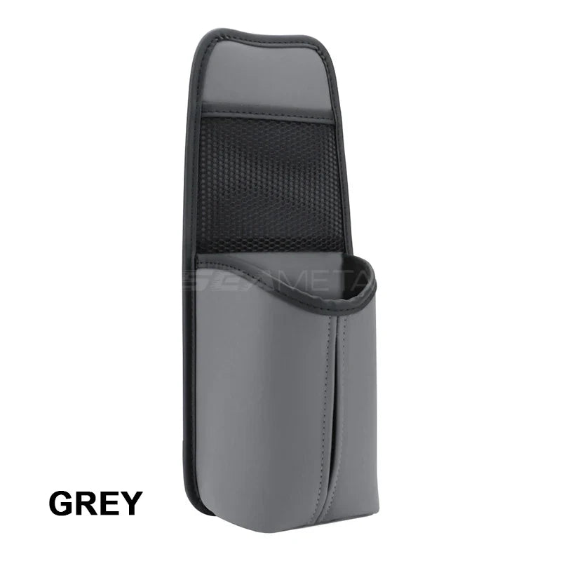 Autostoel Opbergtas voor zijkant – Hangende Auto Organizer met Tissuehouder en Netvak