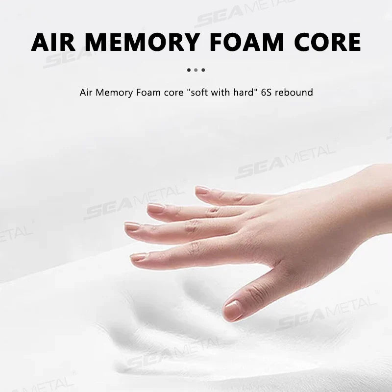Thickened Car Armrest Cover – Memory Foam Center Console Cushion with Tissue Holder