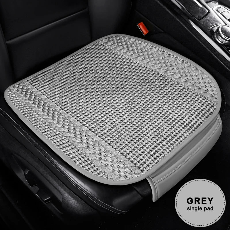 Universal Ice Silk Cooling Car Seat Cushion – Anti-Slip Breathable Seat Protector (1Pc)