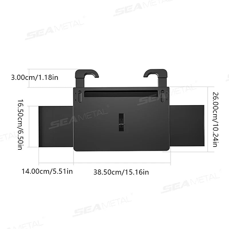 Extendable Steering Wheel Tray – Foldable Hidden Car Temporary Tray for Driver