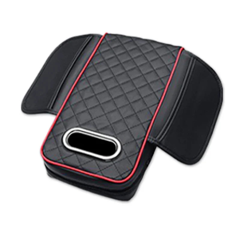 Thickened Car Armrest Cover – Memory Foam Center Console Cushion with Tissue Holder