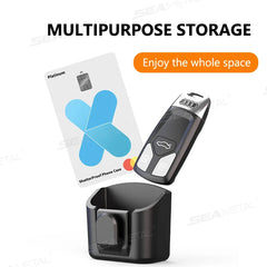 Dashboard Autosleutel Opbergdoos – Compacte Zelfklevende Universele Autosleutelhouder met Haak