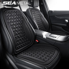 Funda de Asiento de Coche Transpirable 3D – Diseño Convexo Disipación de Calor Antisudor Cojín Universal