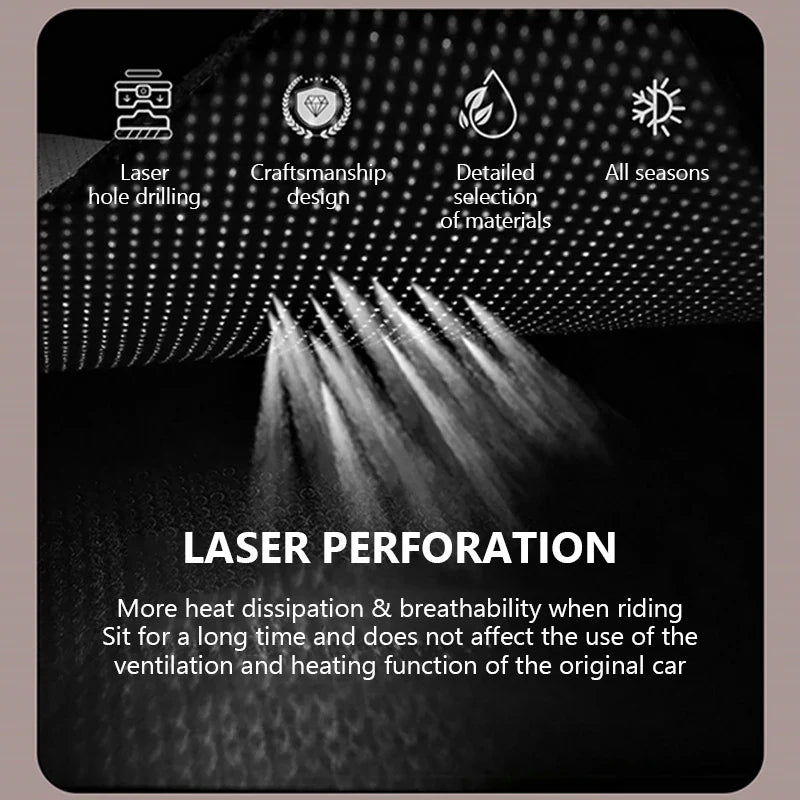 Funda de invierno para asiento de coche – Cojín grueso térmico de felpa antideslizante para sedán y SUV