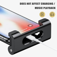 Soporte telescópico para teléfono y tablet de reposacabezas de coche – Soporte giratorio para asiento trasero para dispositivos de 5 a 13 pulgadas