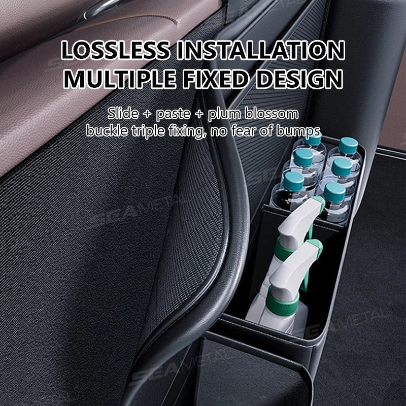 Universal Car Backseat Trunk Storage Bag – Multi-Pocket Waterproof Organizer